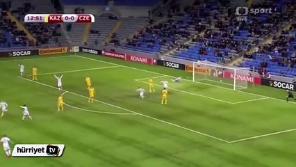 Kazakistan, Çek Cumhuriyeti karşılaşmasının golleri