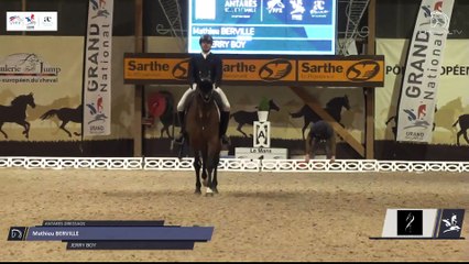 Grand National FFE - AC Print - Dressage | Le Mans (FRA) | Mathieu BERVILLE | JERRY BOY