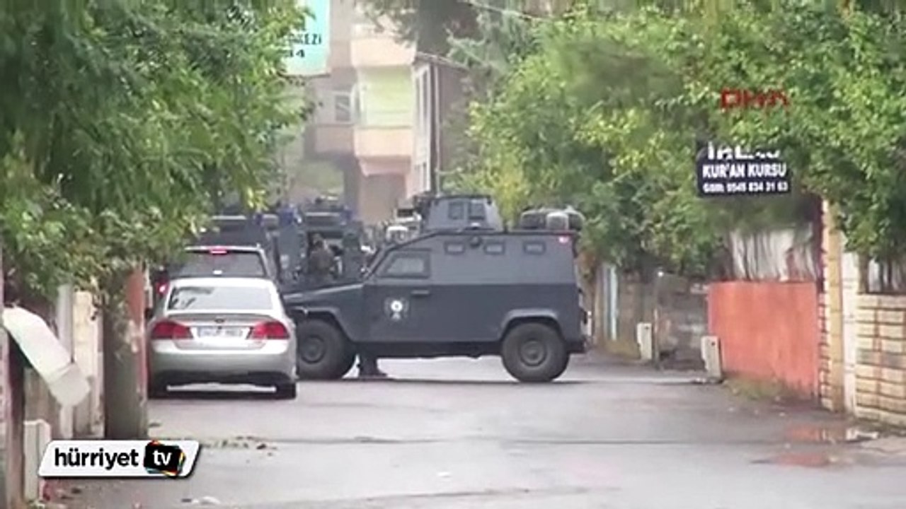 Diyarbakır'da IŞİD operasyonu: Çatışma anı