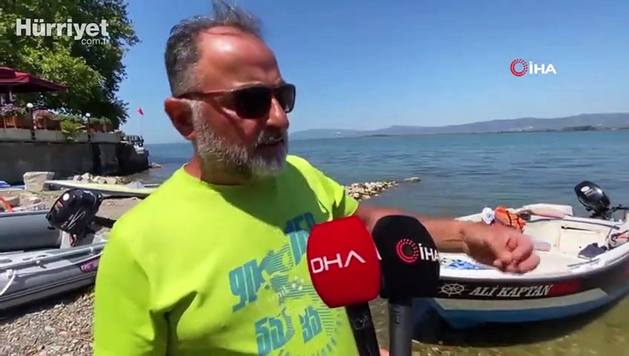 İznik Gölü bu yılda 20 metre çekildi