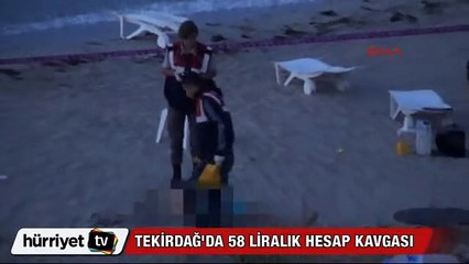 Hesap kavgası ölüm getirdi