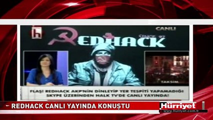 REDHACK CANLI YAYINDA GEZİ PARKI HAKKINDA KONUŞTU