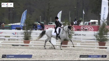 Grand National FFE - AC Print - Dressage  | Haras de Jardy (FRA) | Lea GRANGE | SOCRATE COSTE ROUSSE