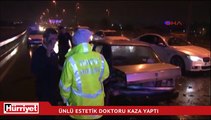 Ünlü doktora kaza şoku!