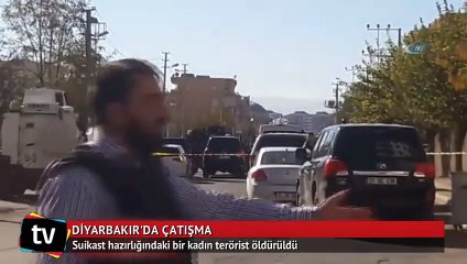 Diyarbakır'da çatışma: 1 terörist öldürüldü