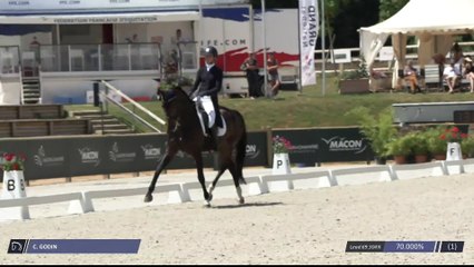 Grand National FFE - AC Print - Dressage | Mâcon Chaîntré (FRA) | Caroline GODIN | QUERIDA DE HUS