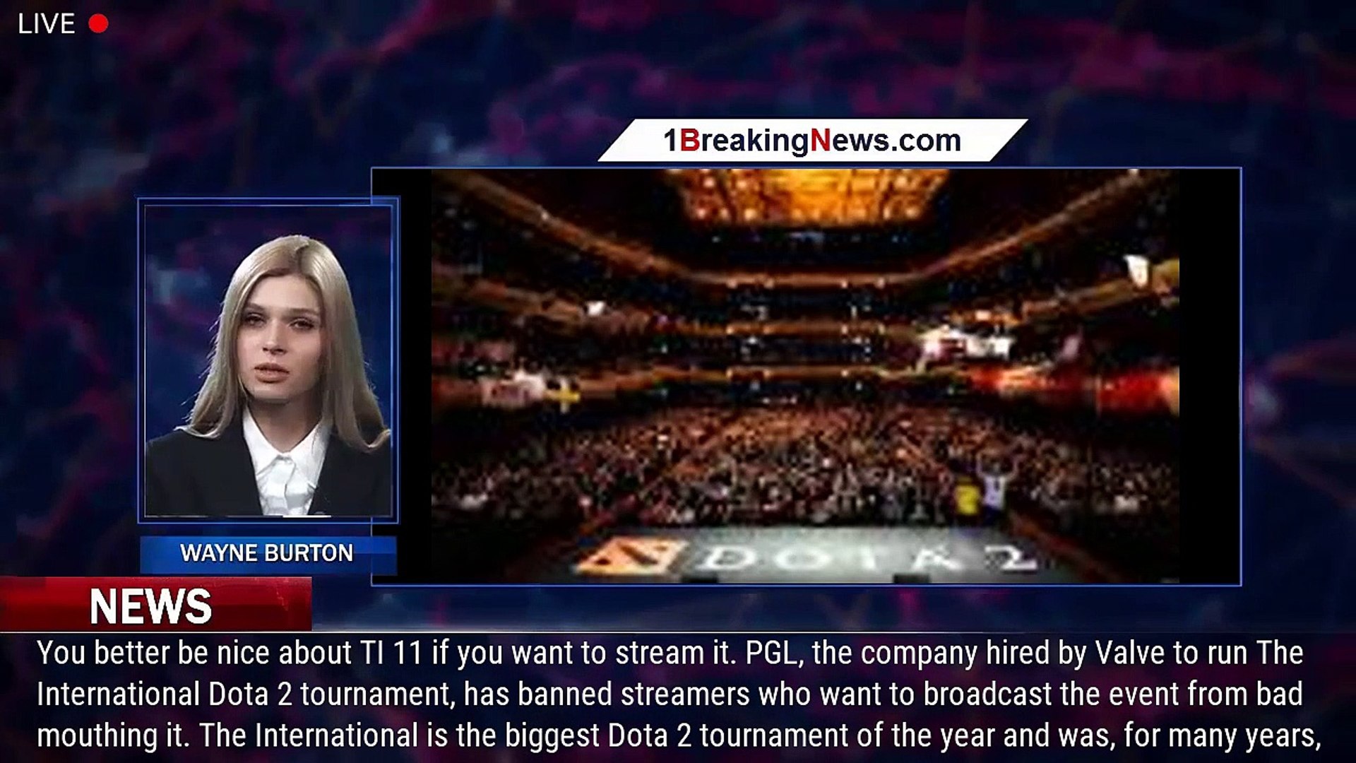 PGL Bans Streamers Being Negative When Broadcasting The International Dota 2 Tournament - 1breakin