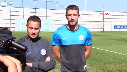 Çaykur Rizesporlu Jovancic: İlk galibiyetimizi almak istiyoruz