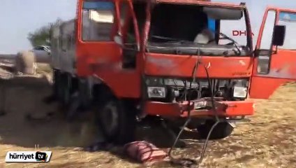 Şırnak'ta öğrenci servisi kamyon ile çarpıştı