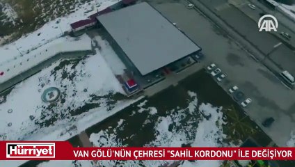 Van Gölü'nün çehresi "Sahil Kordonu" ile değişiyor