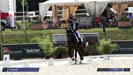 Grand National FFE - AC Print - Dressage | Mâcon Chaîntré (FRA) | Danielle OLIVEIRA | QSAAR DE VILLEMAGNE