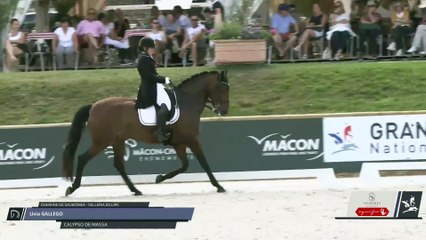 Grand National FFE - AC Print - Dressage | Mâcon Chaîntré (FRA) | Livia GALLEGO | CALYPSO DE MASSA