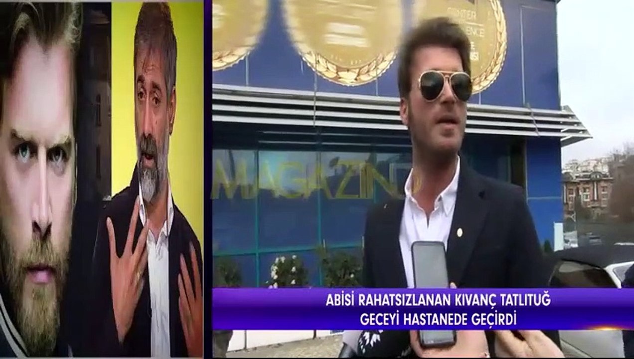 Kıvanç Tatlıtuğ’un abisi hastaneye kaldırıldı