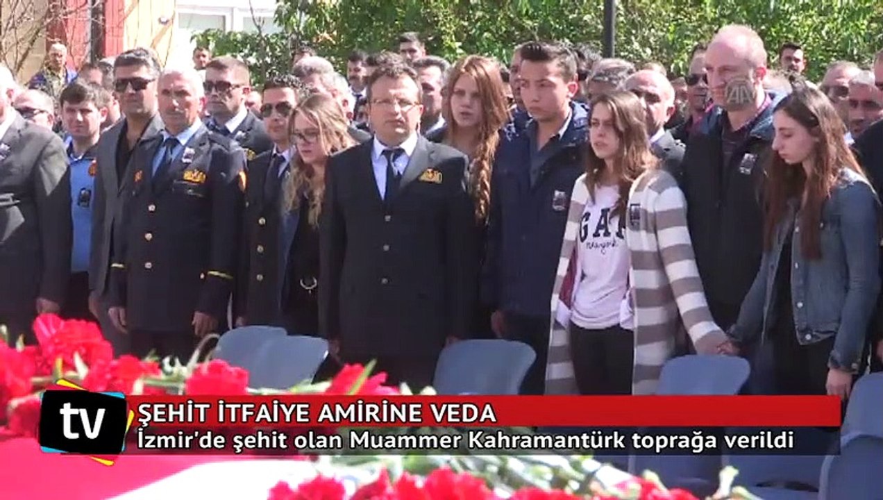 İzmir'de Kahramantürk'e veda