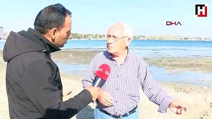 Tekirdağ'da deniz 25 metre çekildi