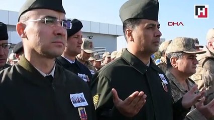 Şehit askerler Van'dan uğurlandı