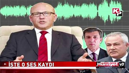 İŞTE ORTAYA ÇIKAN O SES KAYDI
