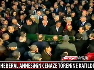 HABERAL CENAZE TÖRENİNDE BÖYLE GÖRÜNTÜLENDİ