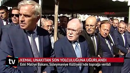 Kemal Unakıtan son yolcuğuna uğurlandı
