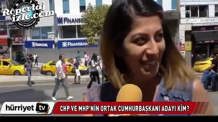 Vatandaşın çatı adayının adıyla imtihanı