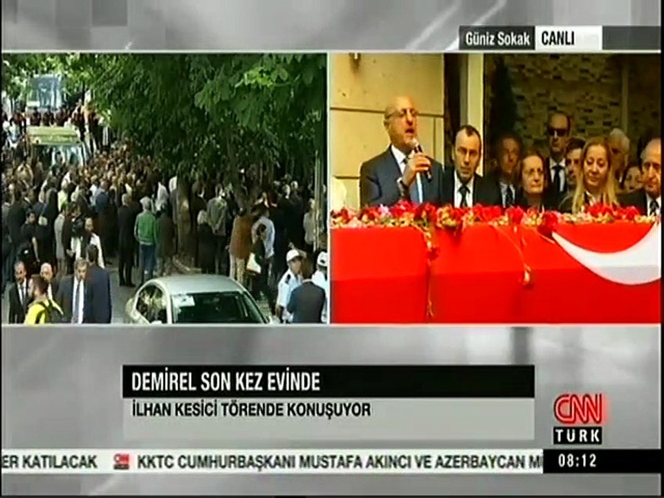 Güniz Sokak'ta Demirel'e veda