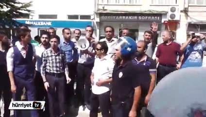 Tokat'ta şehit cenazesi sonrası olaylar çıktı