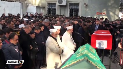 Cumhurbaşkanı ve Başbakan şehit Üstteğmen Uğur Taşçı'nın cenazesinde