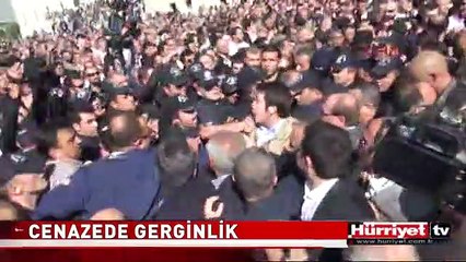 ANKARA'DA MİLLETVEKİLLERİNİN CENAZESİNDE GERGİNLİK