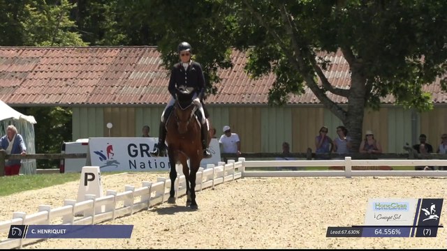 Master Pro | Dressage | Vierzon (FRA) | Catherine HENRIQUET | DIABEAU DU COUSSOUL