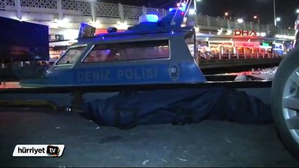 Galata Köprüsü'nün altından kadın cesedi çıktı