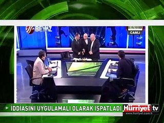 AHMET ÇAKAR, İDDİASINI UYGULAMALI OLARAK İSPATLADI