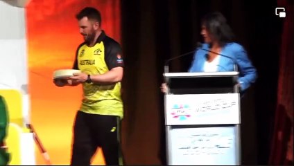Babar Azam birthday celebration with all teams captain in t20 world cup 2022