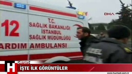 İSTANBUL'DA ÇEKİM SIRASINDA STÜDYO ÇÖKTÜ..!! İŞTE İLK GÖRÜNTÜLER