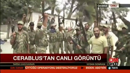 ÖSO birlikleri sevinci abartınca komutanları müdahale etti