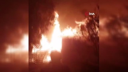 Kastamonu haberi... Kastamonu'da 3 köy evi alev alev yandı