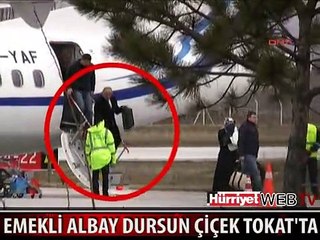 ALBAY ÇİÇEK ANNESİNİN CENAZESİ İÇİN TOKAT'TA