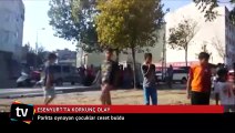 Parkta oynayan çocuklar dehşeti yaşadı!