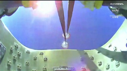 Quatre astronautes de retour sur terre à bord d'une capsule SpaceX