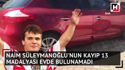 Cep Herkülü'nün kayıp madalyaları için evinde keşif yapıldı