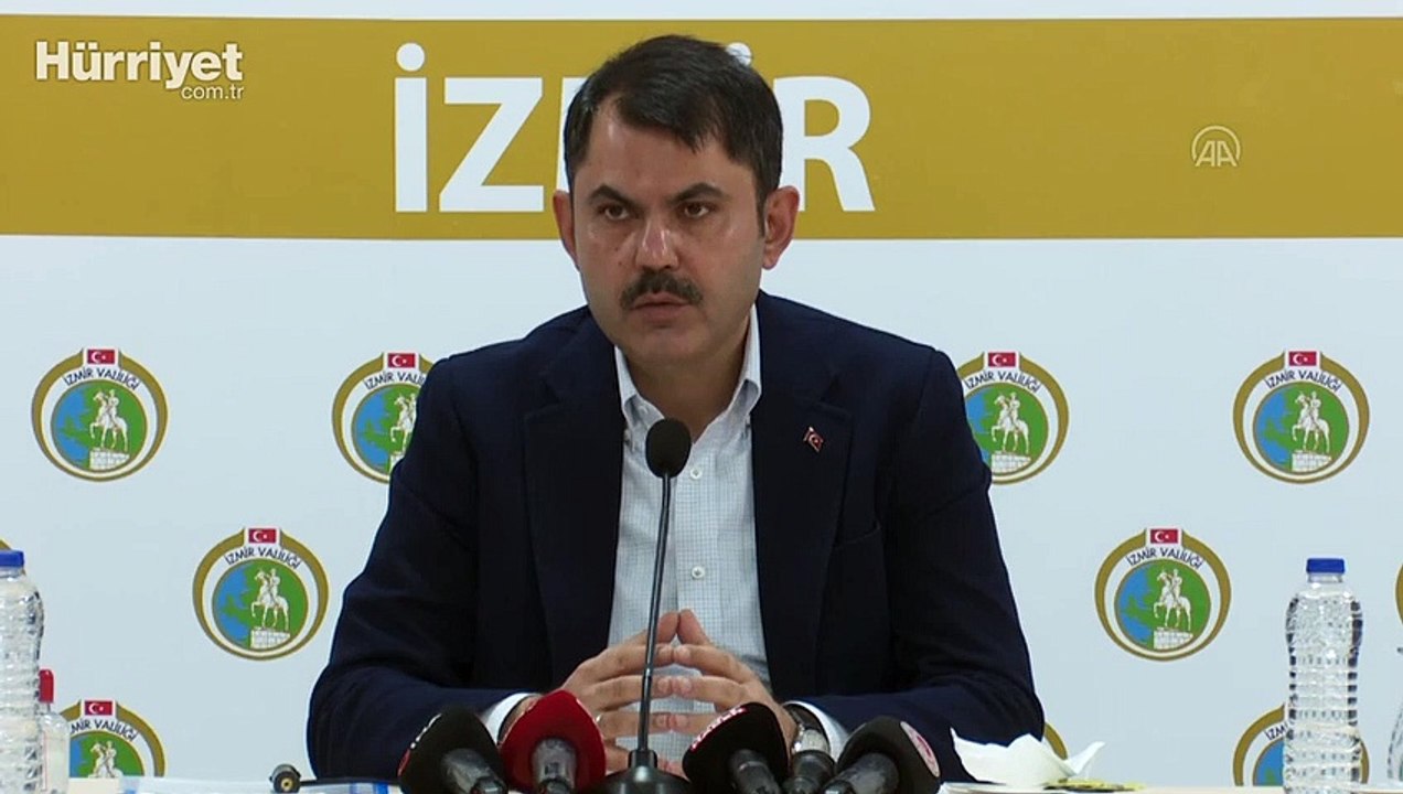 Son dakika haberler... Bakan Kurum'dan İzmir depremine ilişkin önemli açıklamalar