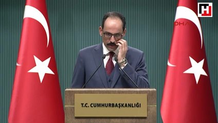 İbrahim Kalın, Esad rejimi ile doğruda temas olur mu sorusunu cevapladı