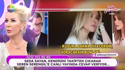 Seda Sayan'dan Seren Serengil'e cevap!