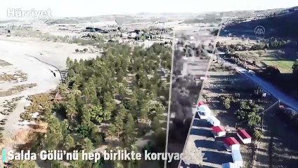 Salda'nın "Beyaz Adalar" bölgesinde göle girilmesi yasaklanabilir