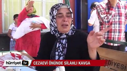 Gaziantep'te cezaevi önünde silahlı kavga