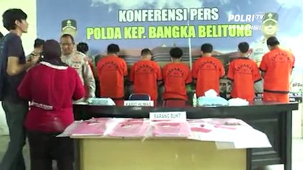 POLDA BABEL TANGKAP 7 TERSANGKA KREDIT FIKTIF BPRS TOBOALI