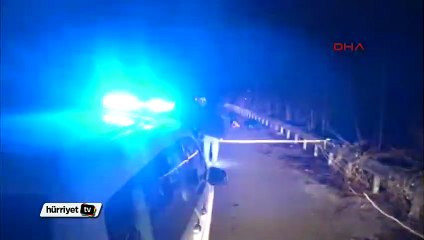 TEM'deki TIR parkında iki ceset bulundu