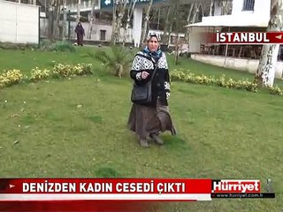 BEYKOZ SAHİLİ'NDE KADIN CESEDİ BULUNDU