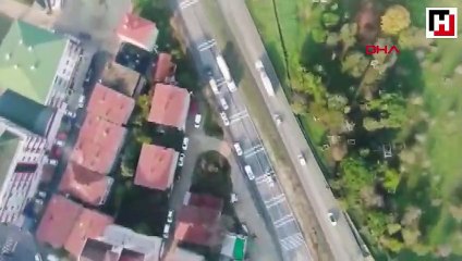 Drone ile trafik denetiminde 4 bin 189 lira ceza