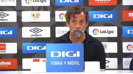 Iraola: "No nos vamos contentos, pero hay que valorar el punto"