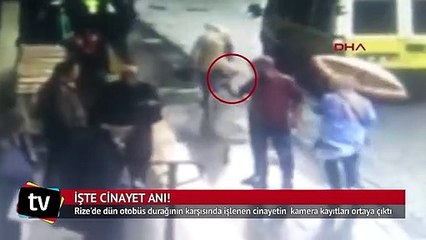 Cinayet Anı Güvenlik Kamerasında